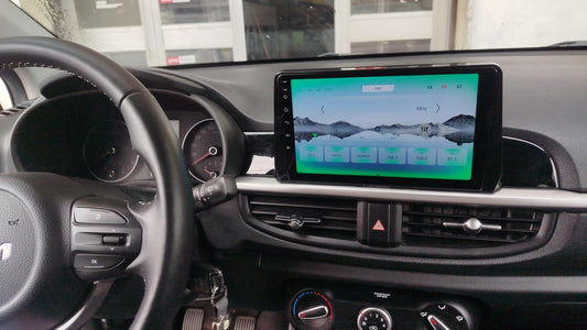 Autoradio per Kia Picanto 9" | 2017-2022 | Android | Bluetooth | CarPlay | Android Auto | 4-64GB Ram