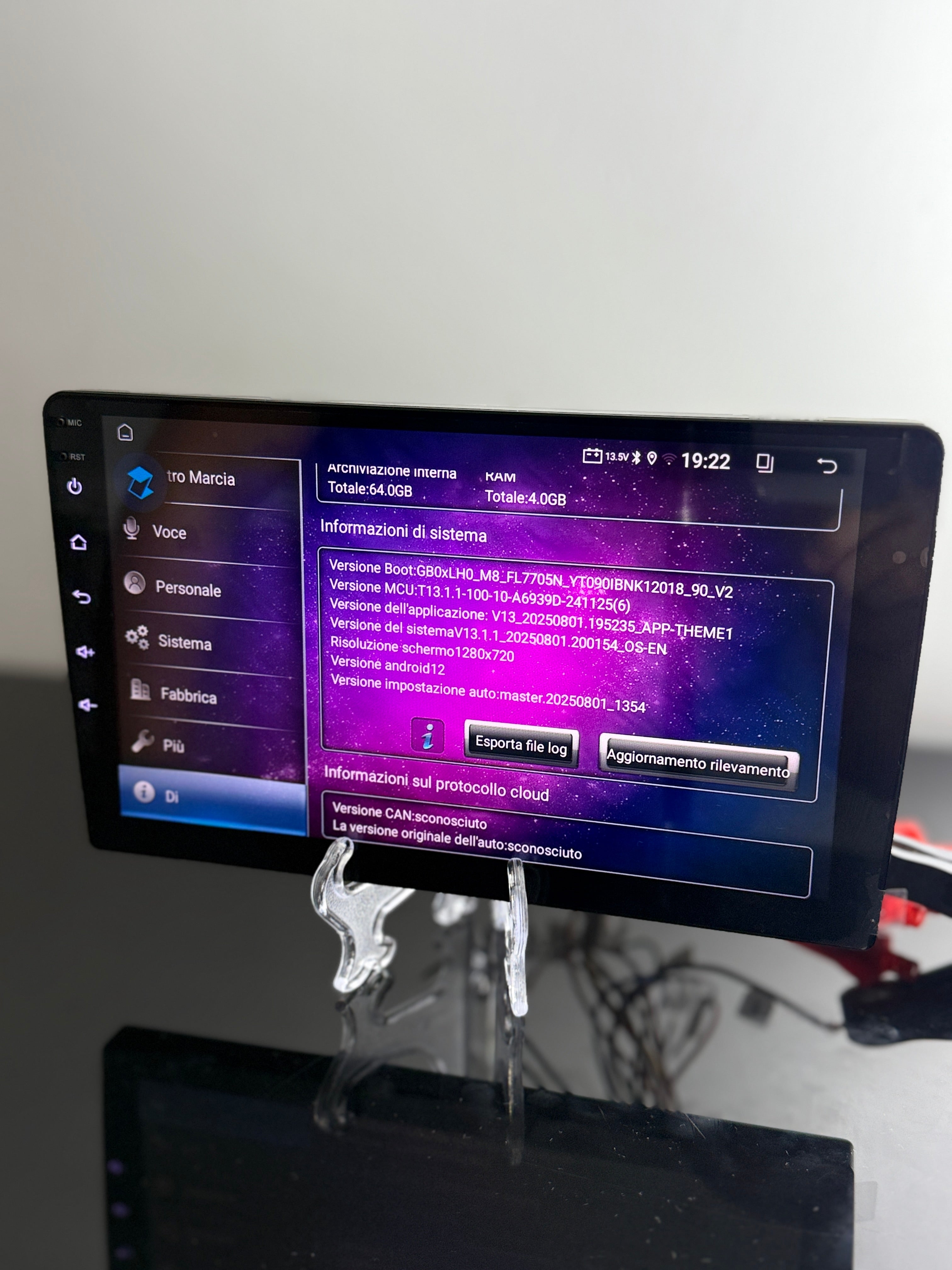 Autoradio 2 din 9” 4/64GB 8octacore processore snapdragon con ventola posteriore per raffreddamento hardware radio Rds CarPlay+android auto