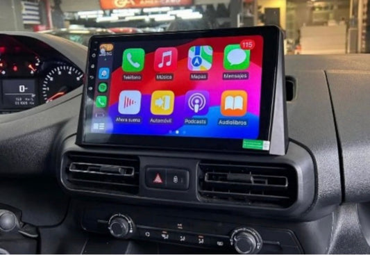 Toyota proace city in poi| 9”Pollici - Mascherina Inclusa - Autoradio 2 Din Android Auto + Carplay / Stereo Touch| Navigatore GPS + Bluetooth + Wifi