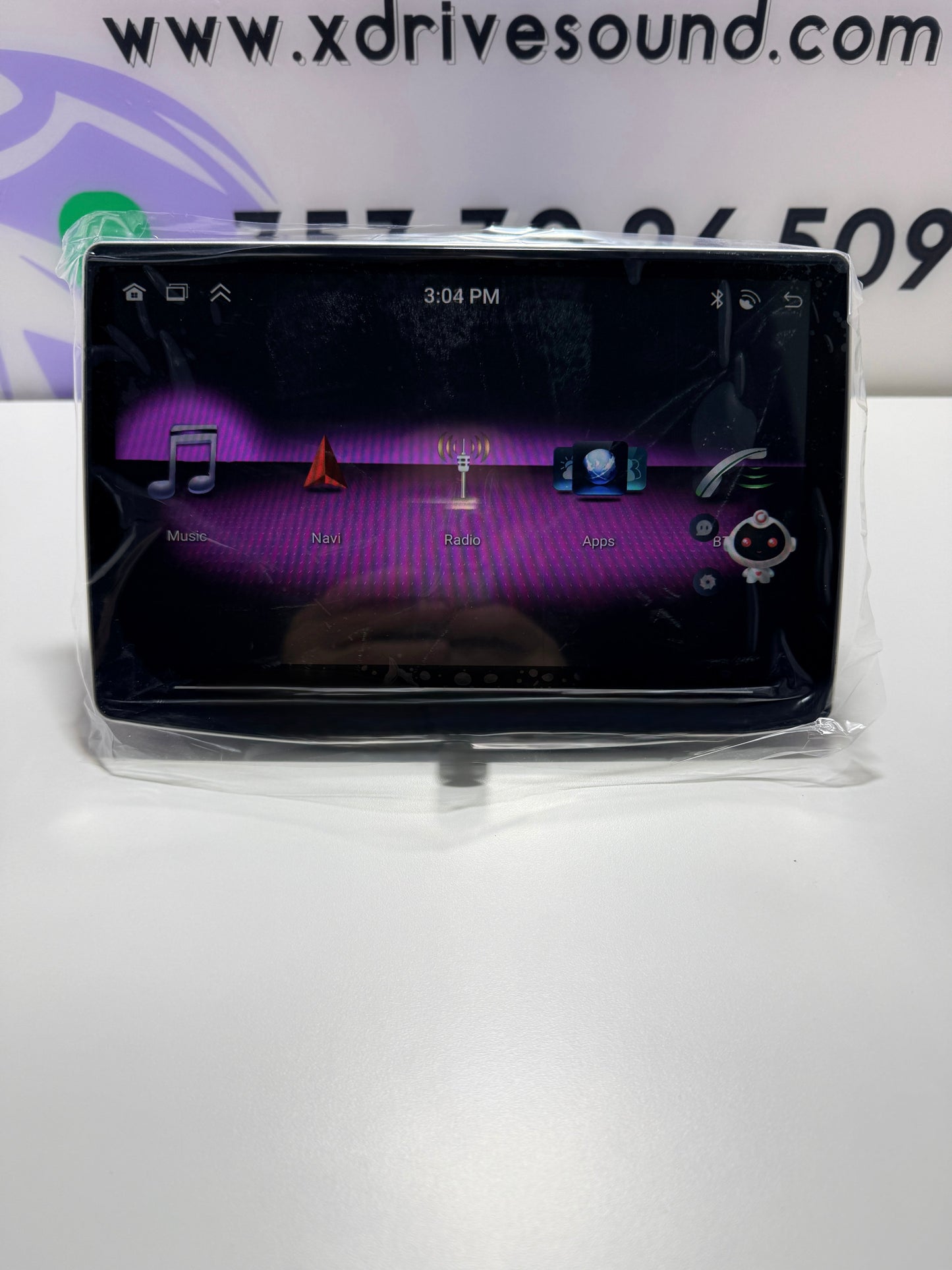Mercedes Classe A  w176 2013| schermo 10” estraibile 4/64GB P- Mascherina Inclusa - Autoradio 1 Din - KIT Completo Per L'installazione INCLUSO - Android Auto + Carplay /  Touch 2/64gb | Navigatore GPS + Bluetooth + Wifi + USB