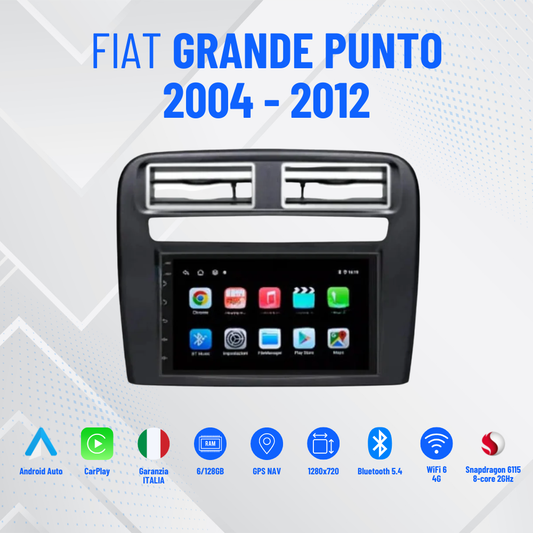 Fiat grande punto anno 2004-2012 Carplay/androdi auto compelto di tutto
