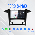 Ford s-Max | 9 Pollici - Mascherina Inclusa - Autoradio 2 Din  8-256Gb- KIT Completo Per L'installazione INCLUSO - Android Auto + Carplay / Classe B Stereo Touch 2/64gb | Navigatore GPS + Bluetooth + Wifi + USB