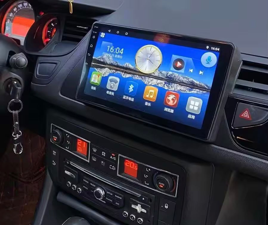 C5 2009> 9” Pollici - Mascherina Inclusa - Autoradio 2 Din Android Auto + Carplay / Stereo Touch| Navigatore GPS + Bluetooth + Wifi