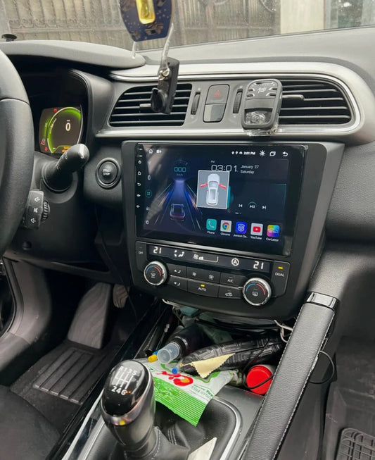 AUTORADIO 9” NAVIGATORE Renault Kajara ANDROID 13- 4GB RAM 64GB ROM IPS DSP CARPLAY