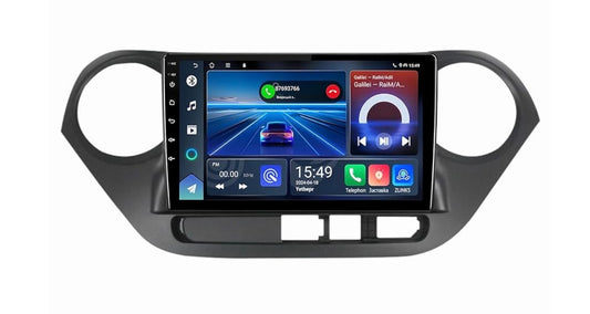 Autoradio  Hyundai i10 2015 in poi in poi |  9"   |   |   Android   |   Bluetooth   |   CarPlay   |   Android   Auto   |  4-64GB  Ram
