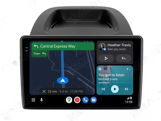 Ford eco sport | 9 Pollici - Mascherina Inclusa - Autoradio 2 Din  8-256Gb- KIT Completo Per L'installazione INCLUSO - Android Auto + Carplay / Classe B Stereo Touch 2/64gb | Navigatore GPS + Bluetooth + Wifi + USB