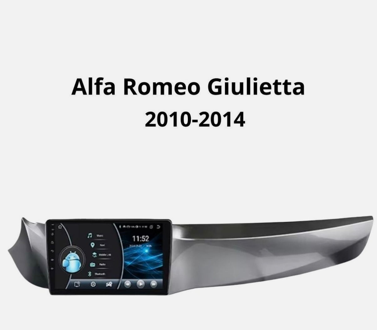 ALFA ROMEO Autoradio 9'' GIULIETTA 2010 in poi BLUETOOTH, USB PRESSEMBLATO PLUG&PLAY