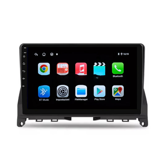 Mercedes classe c w204 anno 2007 in poi  | 9” Pollici - Mascherina Inclusa - Autoradio 2 Din Android Auto + Carplay / Stereo Touch  | Navigatore GPS + Bluetooth + Wifi