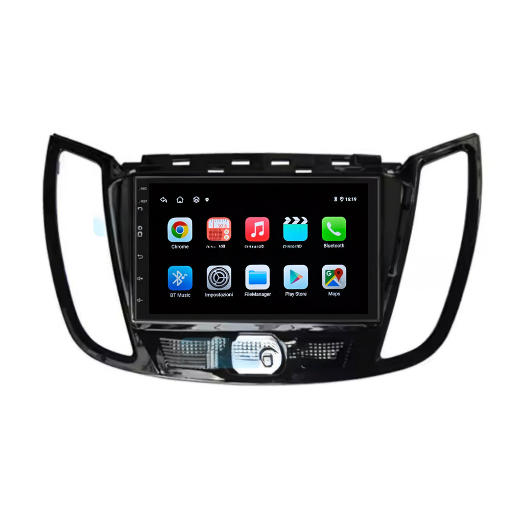 Ford c-Max anno 2011 in poi| 7”Pollici - Mascherina Inclusa - Autoradio 2 Din Android Auto + Carplay / Stereo Touch| Navigatore GPS + Bluetooth + Wifi