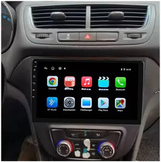 Opel mokka 2012 in poi | 9” Pollici - Mascherina Inclusa - Autoradio 2 Din Android Auto + Carplay / Stereo Touch  | Navigatore GPS + Bluetooth + Wifi