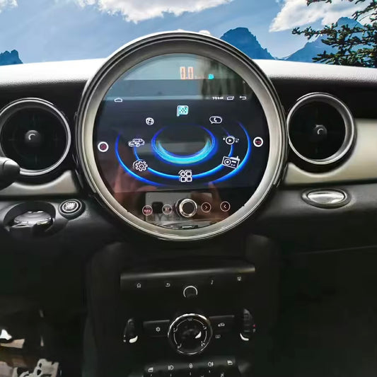 Mini r56 | 9” Pollici - Mascherina 8/128GB Inclusa - Autoradio 2 Din Android Auto + Carplay / Stereo Touch  | Navigatore GPS + Bluetooth + Wifi