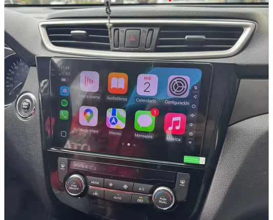 Nissan trail 2016| 9 Pollici - Mascherina Inclusa - Autoradio 2 Din Android Auto + Carplay / Stereo Touch 4/64GB | Navigatore GPS + Bluetooth + Wifi