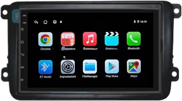 Skoda roomstar 2008  /7”Pollici - Mascherina Inclusa - Autoradio 2 Din Android Auto + Carplay / Stereo Touch 8/256GB | Navigatore GPS + Bluetooth + Wifi