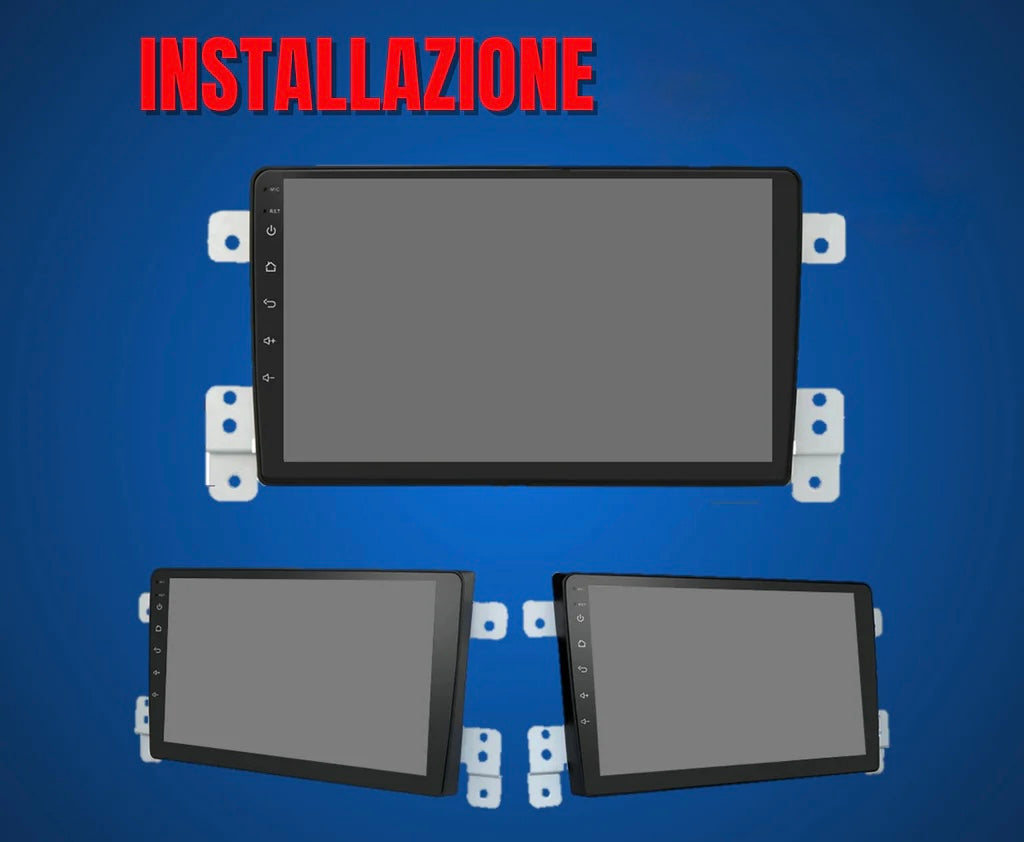 Suzuki Grand Vitara (2005/2016) | 9 Pollici - Mascherina Inclusa - Autoradio 2 Din Android Auto + Carplay / Stereo Touch 2/64gb | Navigatore GPS + Bluetooth + Wifi