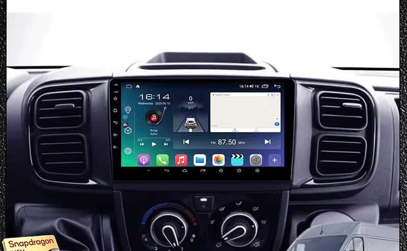 Camper laika compact 9 anno 2022
 /9” Pollici - Mascherina Inclusa - Autoradio 2 Din Android Auto + Carplay / Stereo Touch 8/256GB | Navigatore GPS + Bluetooth + Wifi Ventola raffreddamento