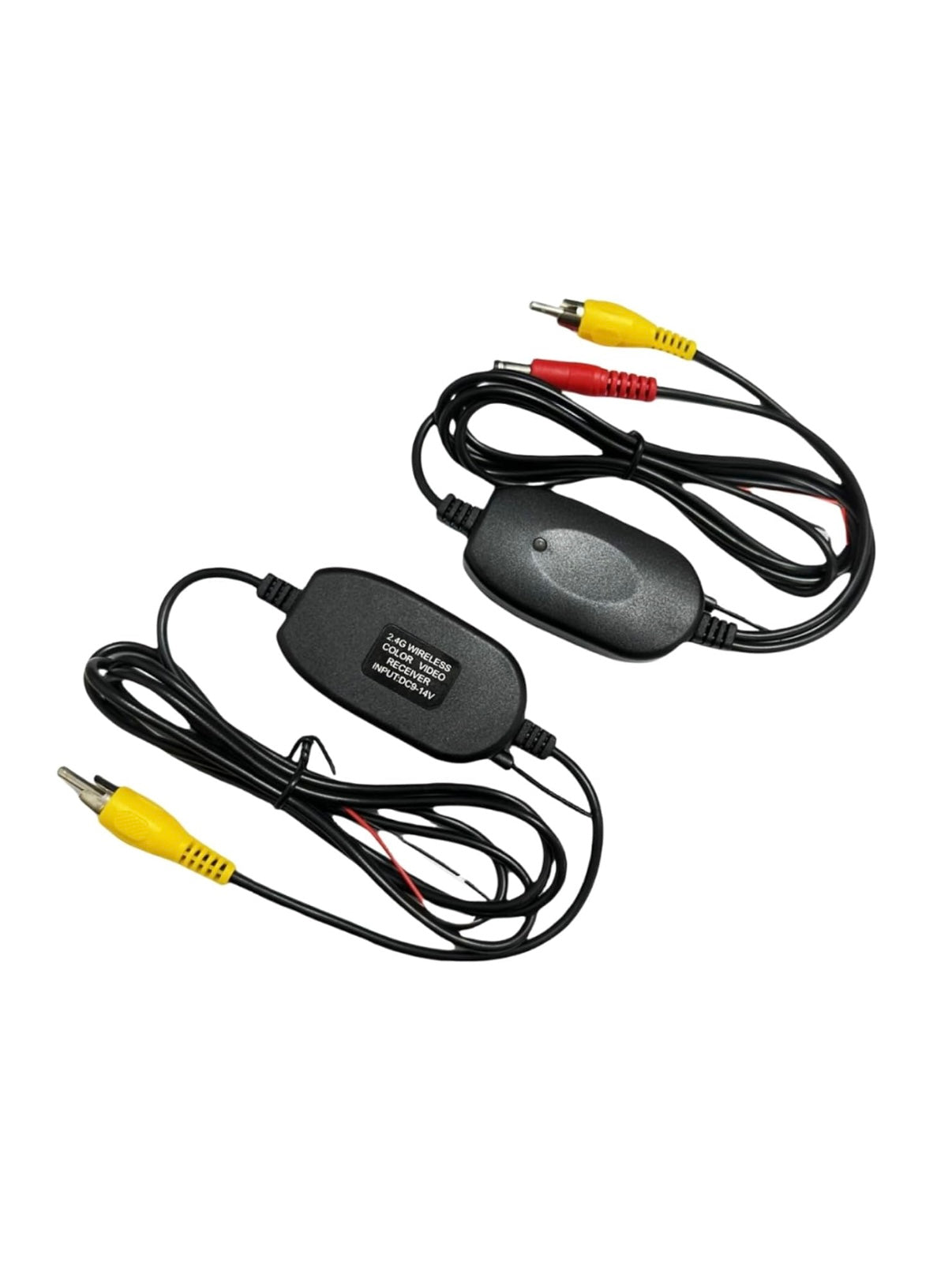 Trasmettitore Ricevitore Kit Wireless per Telecamera Posteriore Auto Adattatore Senza Fili per Telecamera Retrovisore Monitor Auto 12V