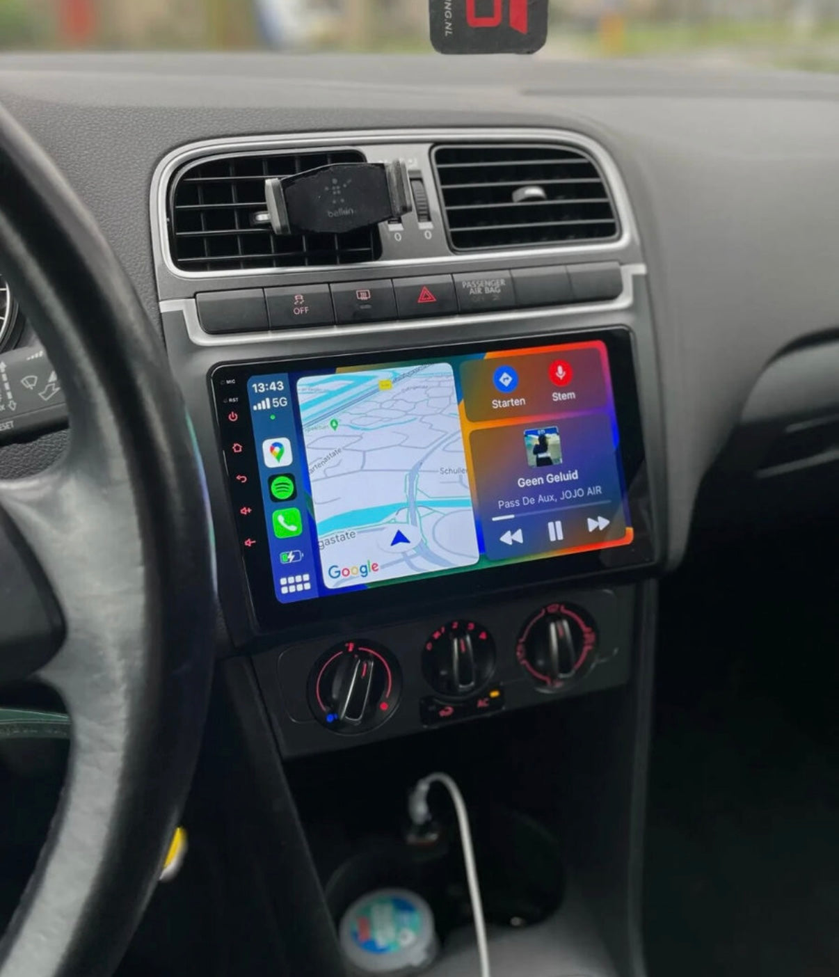 Autoradio   Polo anno 2012in poi |  9"   |   |   Android   |   Bluetooth   |   CarPlay   |   Android   Auto   |  8-256GB  Ram schermo 2K