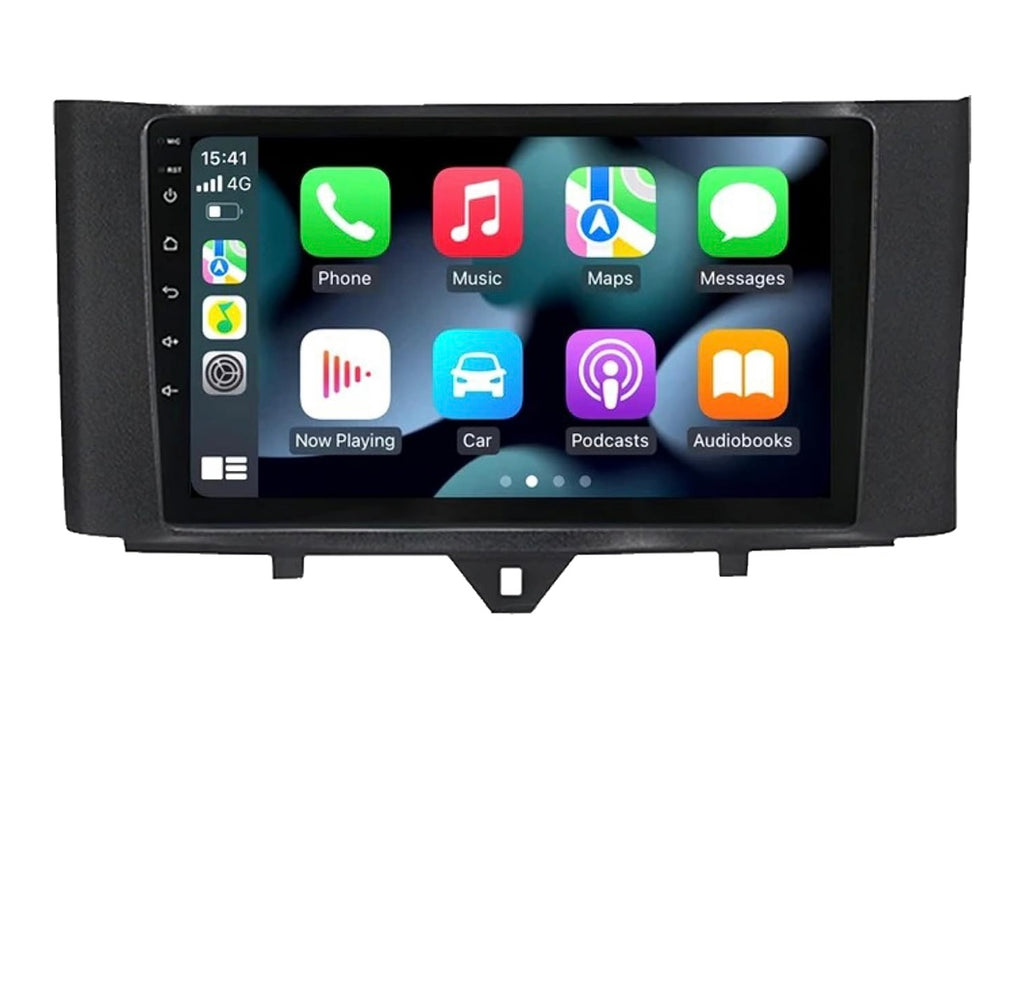 Smart for Two anno 2003 in poi autoradio 9”/ CarPlay+ Android auto