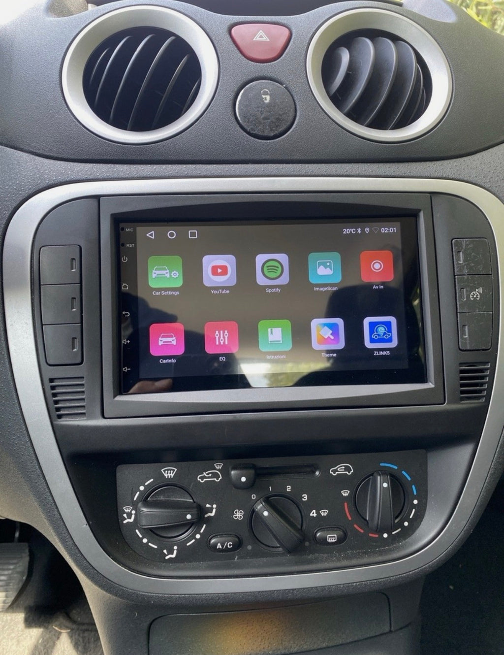 C3 anno 2001-2010| 7”Pollici - Mascherina Inclusa - Autoradio 2 Din Android Auto + Carplay / Stereo Touch 2/64gb | Navigatore GPS + Bluetooth + Wifi