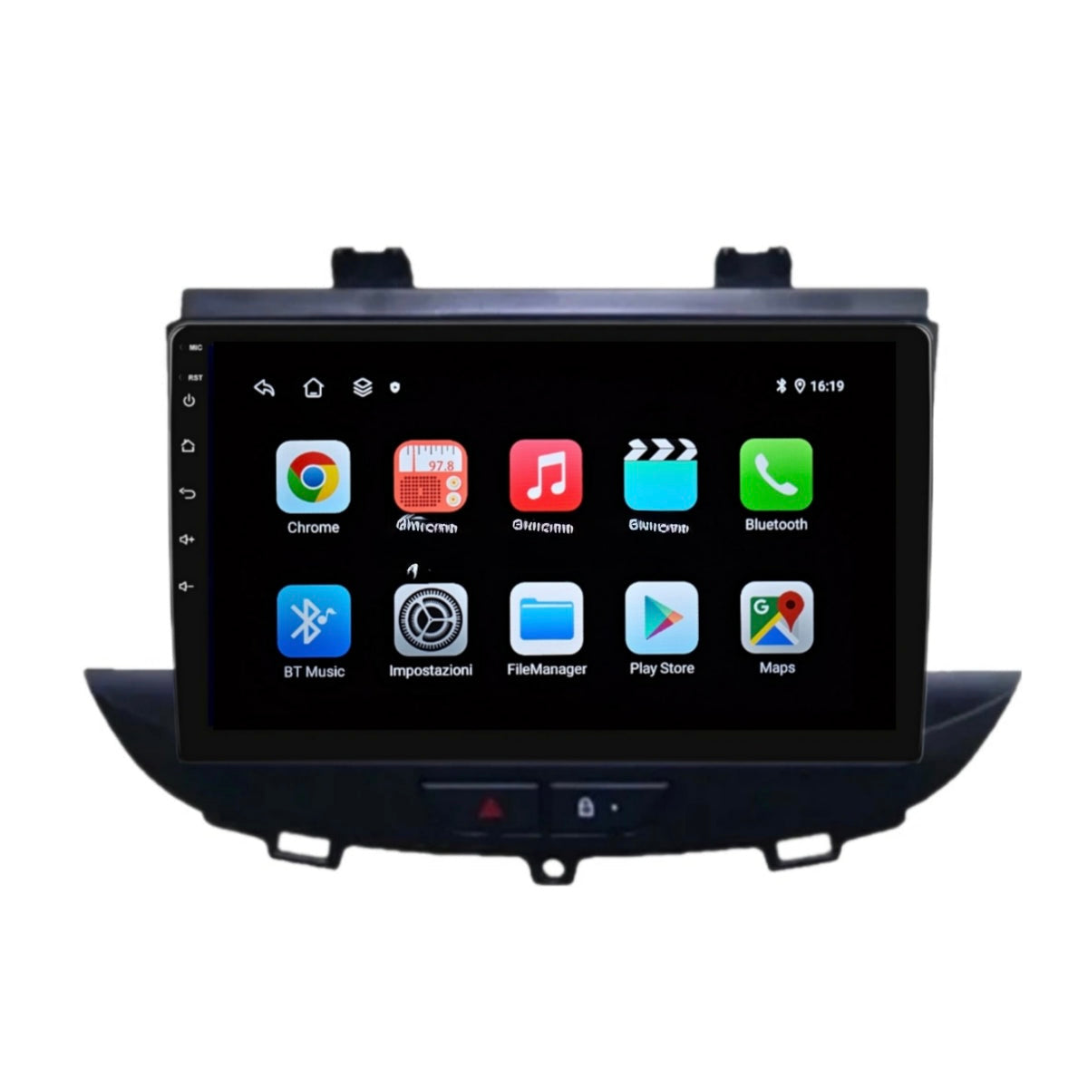 Opel grandland  | 9 Pollici - Mascherina Inclusa - Autoradio 2 Din Android Auto + Carplay / Stereo Touch 2/32gb | Navigatore GPS + Bluetooth + Wifi