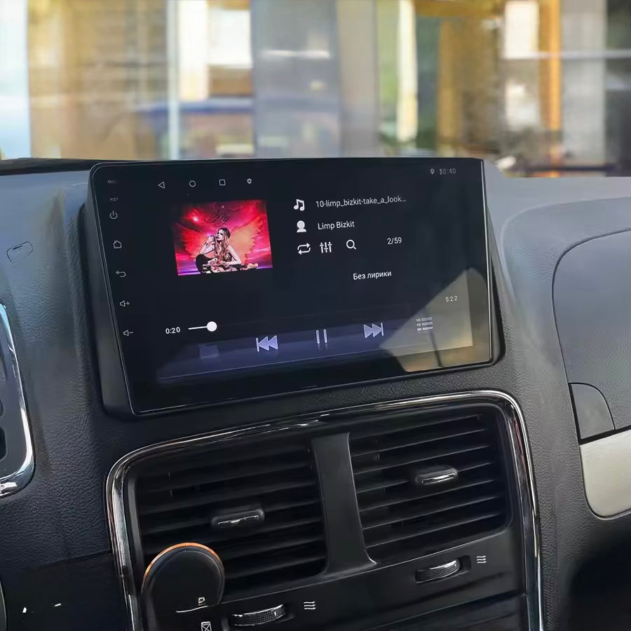 Grand voyager 2019>/ 9” Pollici - Mascherina Inclusa - Autoradio 2 Din Android Auto + Carplay / Stereo Touch 8/256GB | Navigatore GPS + Bluetooth + Wifi