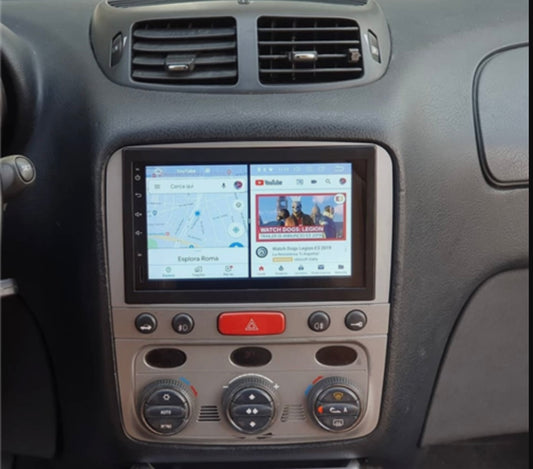 Alfa 147 schermo 7”Pollici - Mascherina Inclusa - Autoradio 2 Din  8-256Gb- KIT Completo Per L'installazione INCLUSO - Android Auto + Carplay / Classe B Stereo Touch 2/64gb | Navigatore GPS + Bluetooth + Wifi + USB