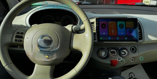 Nissan Micra | 9 Pollici - Mascherina Inclusa - Autoradio 2 Din - KIT Completo Per L'installazione INCLUSO - Android Auto + Carplay / Classe B Stereo Touch 2/64gb | Navigatore GPS + Bluetooth + Wifi + USB Per W245 B160 B170 B180 B190 B200