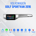 Golf sportvan 2016 | 9 Pollici - Mascherina Inclusa - Autoradio 2 Din Android Auto + Carplay / Stereo Touch 2/32gb | Navigatore GPS + Bluetooth + Wifi