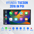 Hyundai Tucson 2016 in poi 7" pollici | Mascherina Inclusa - Autoradio 2 Din Android auto + Carplay 4-64GB