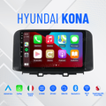 Hyundai kona | 9 Pollici - Mascherina Inclusa - Autoradio 2 Din Android Auto + Carplay / Stereo Touch 2/64gb | Navigatore GPS + Bluetooth + Wifi