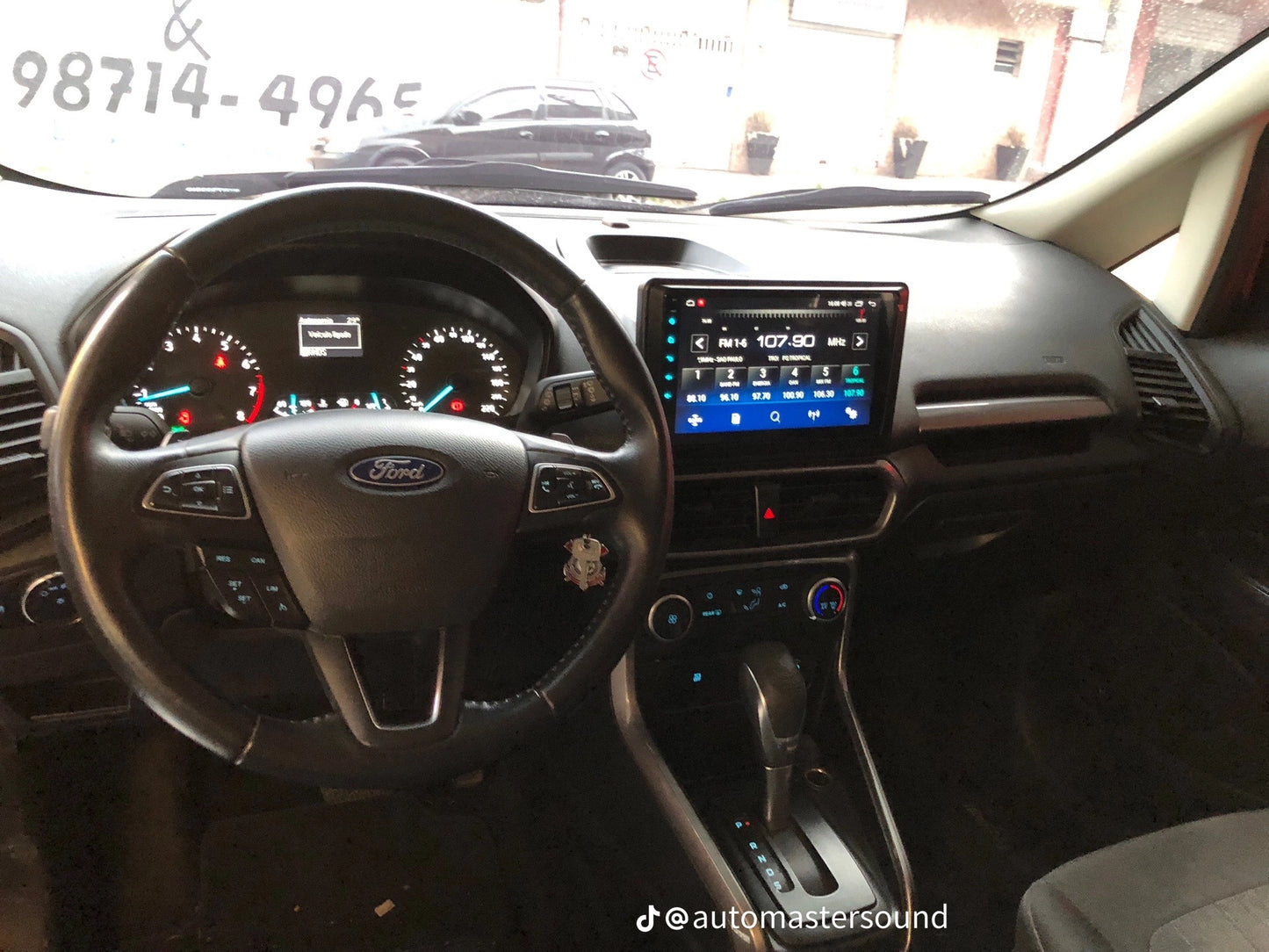 Ford eco sport | 9 Pollici - Mascherina Inclusa - Autoradio 2 Din  8-256Gb- KIT Completo Per L'installazione INCLUSO - Android Auto + Carplay / Classe B Stereo Touch 2/64gb | Navigatore GPS + Bluetooth + Wifi + USB