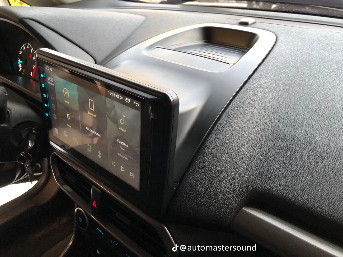 Ford eco sport | 9 Pollici - Mascherina Inclusa - Autoradio 2 Din  8-256Gb- KIT Completo Per L'installazione INCLUSO - Android Auto + Carplay / Classe B Stereo Touch 2/64gb | Navigatore GPS + Bluetooth + Wifi + USB