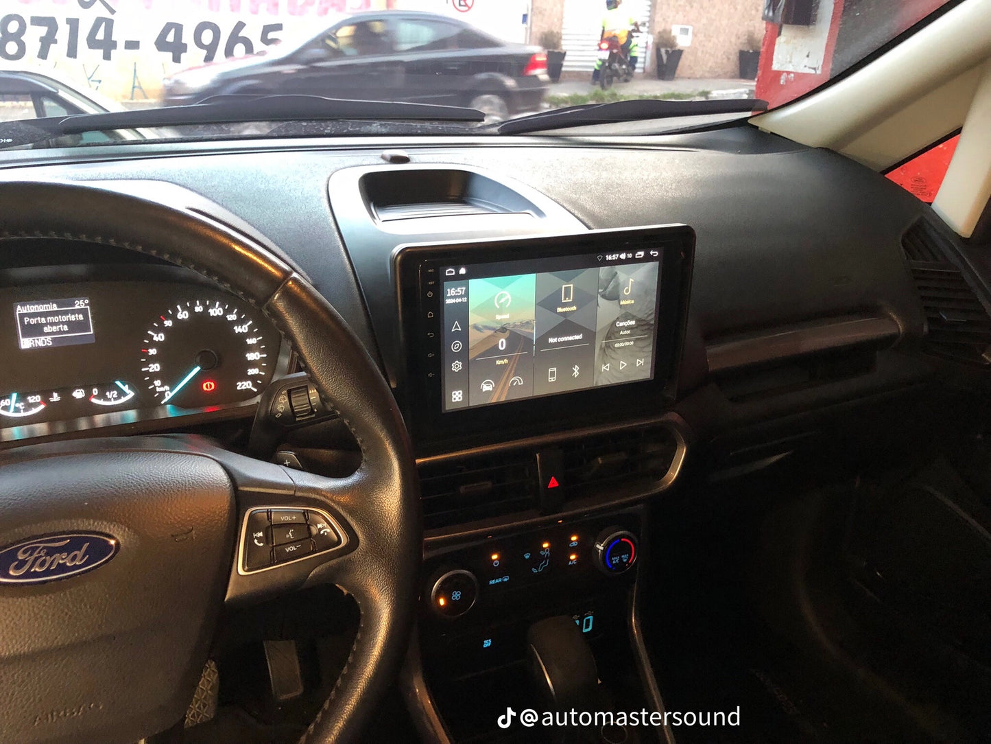 Ford eco sport | 9 Pollici - Mascherina Inclusa - Autoradio 2 Din  8-256Gb- KIT Completo Per L'installazione INCLUSO - Android Auto + Carplay / Classe B Stereo Touch 2/64gb | Navigatore GPS + Bluetooth + Wifi + USB