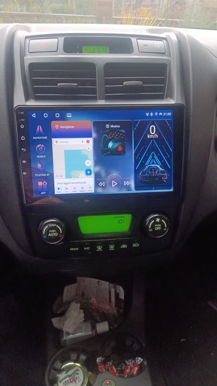 Autoradio   per   Kia   Sportage   2   9"   |   2007-2009   |   Android   |   Bluetooth   |   CarPlay   |   Android   Auto   |   4-64GB  Ram