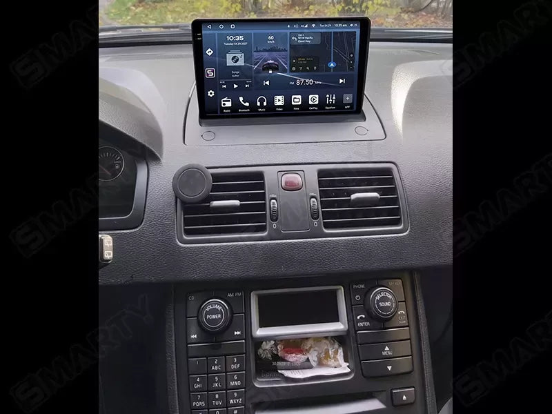 Volvo Xc90 (2004-2014) | 9 Pollici - Mascherina Inclusa Autoradio 2 Din Android Auto + Carplay / Stereo Touch 2/64gb - 4/64gb | Navigatore GPS + Bluetooth + Wifi
