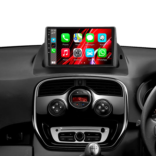 Renault Kangoo | 9 Pollici - Mascherina Inclusa Autoradio 2 Din Android Auto + Carplay / Stereo Touch 2/64gb - 4/64gb | Navigatore GPS + Bluetooth + Wifi