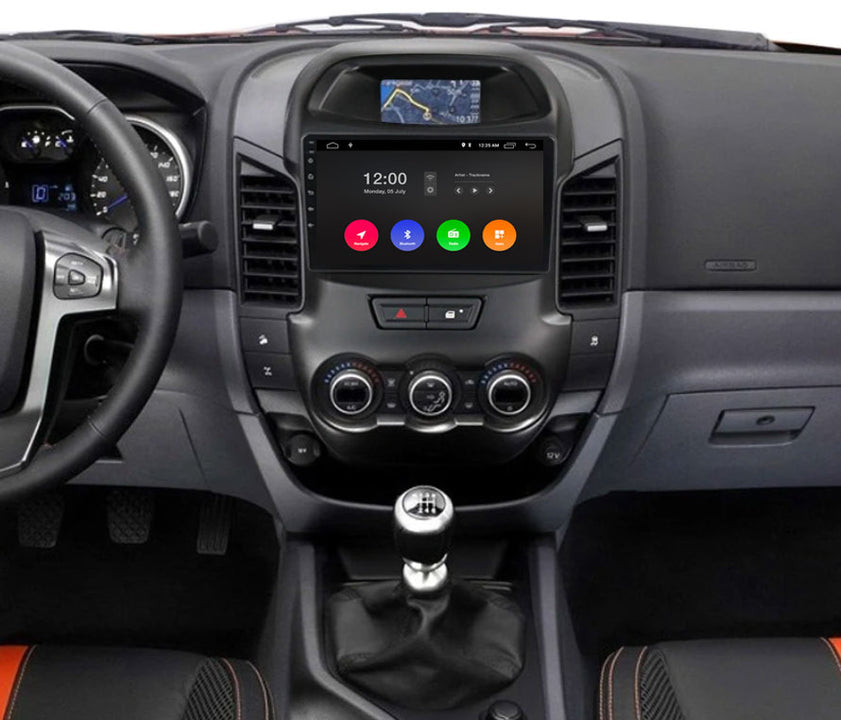 Ford ranger | 9 Pollici - Mascherina Inclusa - Autoradio 2 Din - KIT Completo Per L'installazione INCLUSO - Android Auto + Carplay / Classe B Stereo Touch 2/64gb | Navigatore GPS + Bluetooth + Wifi + USB Per W245 B160 B170 B180 B190 B200