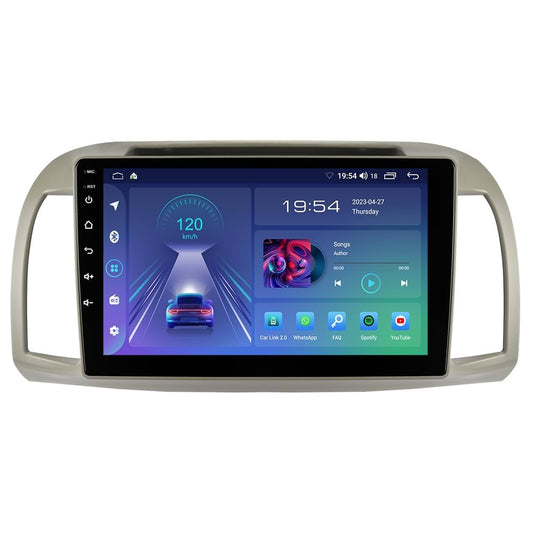 Nissan Micra | 9 Pollici - Mascherina Inclusa - Autoradio 2 Din - KIT Completo Per L'installazione INCLUSO - Android Auto + Carplay / Classe B Stereo Touch 2/64gb | Navigatore GPS + Bluetooth + Wifi + USB Per W245 B160 B170 B180 B190 B200