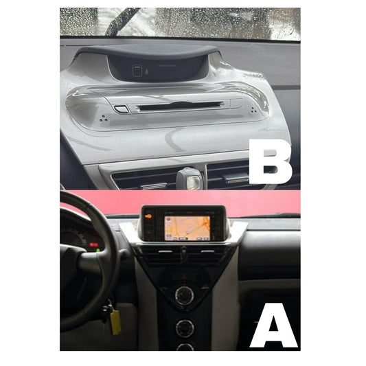 Toyota IQ | 9 Pollici - Mascherina Inclusa - Autoradio 2 Din Android Auto + Carplay / Stereo Touch 2/32gb | Navigatore GPS + Bluetooth + Wifi