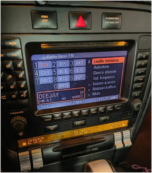 Porsche cayenne | 9 Pollici - ”Mascherina Inclusa - Autoradio 2 Din Android Auto + Carplay / Stereo Touch 4/64GB | Navigatore GPS + Bluetooth + Wifi