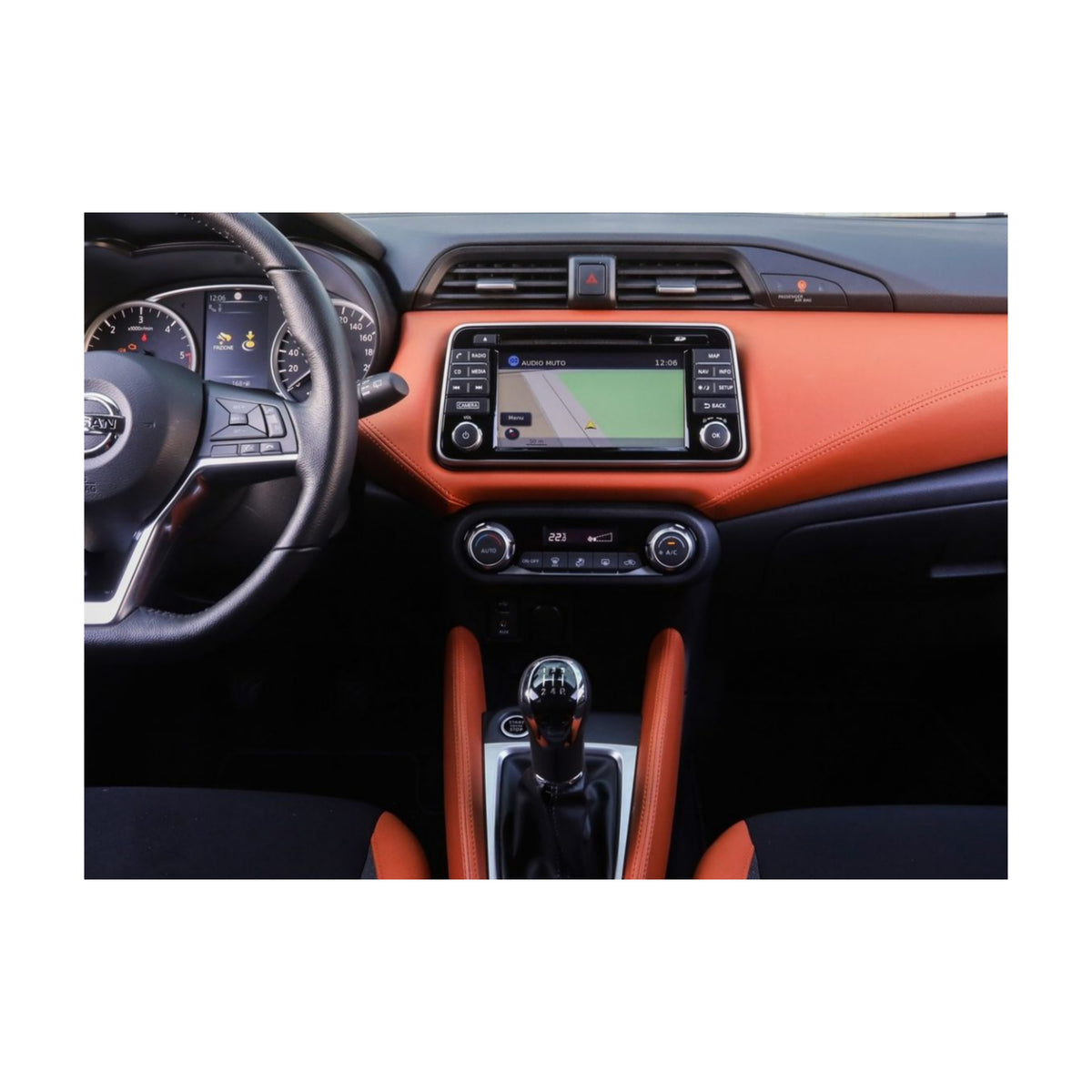 Nissan micra 2017-2023 | 9 Pollici - Mascherina Inclusa - Autoradio 2 Din Android Auto + Carplay / Stereo Touch 8/256GB | Navigatore GPS + Bluetooth + Wifi