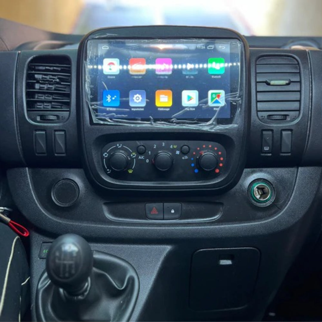 Autoradio   per   Renault   Trafic   3   |   NV300   |   Talento   |   Vivaro   |   Express   9"   |   2015-2019   |   Android   |   Bluetooth   |   CarPlay   |   Android   Auto   |   4-64GB   Ram