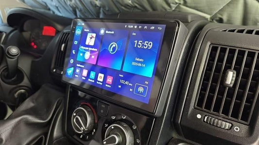 Camper laika compact 9 anno 2022
 /9” Pollici - Mascherina Inclusa - Autoradio 2 Din Android Auto + Carplay / Stereo Touch 8/256GB | Navigatore GPS + Bluetooth + Wifi Ventola raffreddamento