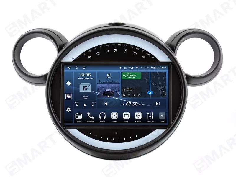 E la mini countryman s all4 del 2009 in poi  | 9” Pollici - Mascherina Inclusa - Autoradio 2 Din Android Auto + Carplay / Stereo Touch  | Navigatore GPS + Bluetooth + Wifi