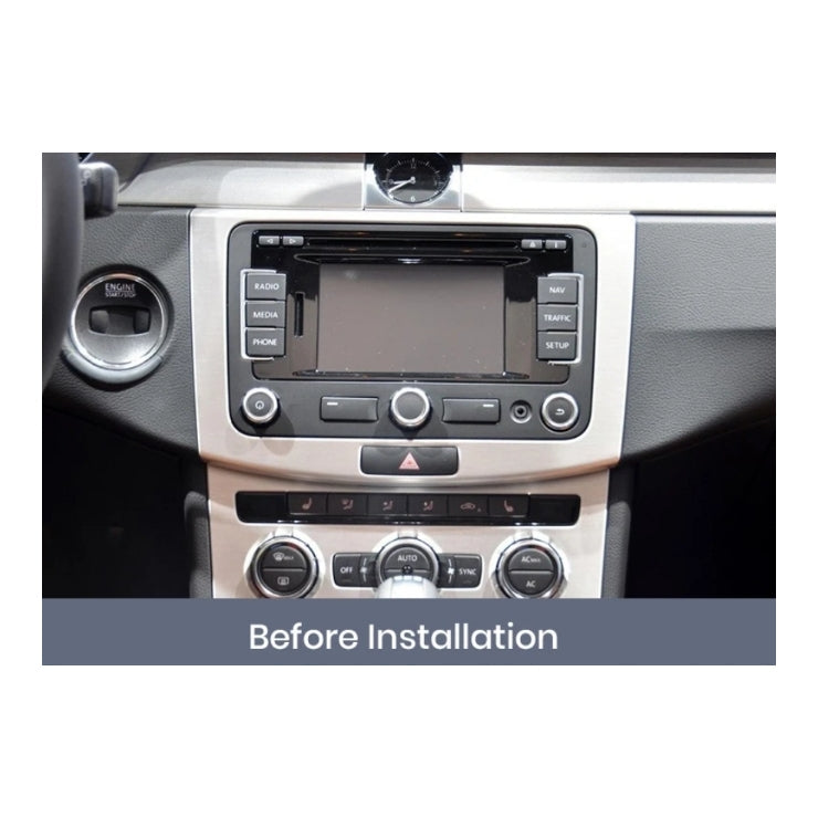 Passat b6/7 | 10.1”pollici - 4-64GB MASCHERINA INCLUSA Autoradio 2 Din Android auto + Carplay Stereo Touch | Navigatore GPS + Bluetooth + Wifi