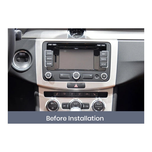 Passat b6/7 | 10.1”pollici - 4-64GB MASCHERINA INCLUSA Autoradio 2 Din Android auto + Carplay Stereo Touch | Navigatore GPS + Bluetooth + Wifi