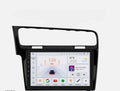 Volkswagen Golf 7 (2013/2019) | 10”pollici 4-64 GB - Mascherina Inclusa Autoradio 2 Din Android auto + Carplay / vw mk7 Stereo Touch | Navigatore GPS + Bluetooth + Wifi+canbas per recupero dei comandi al volante