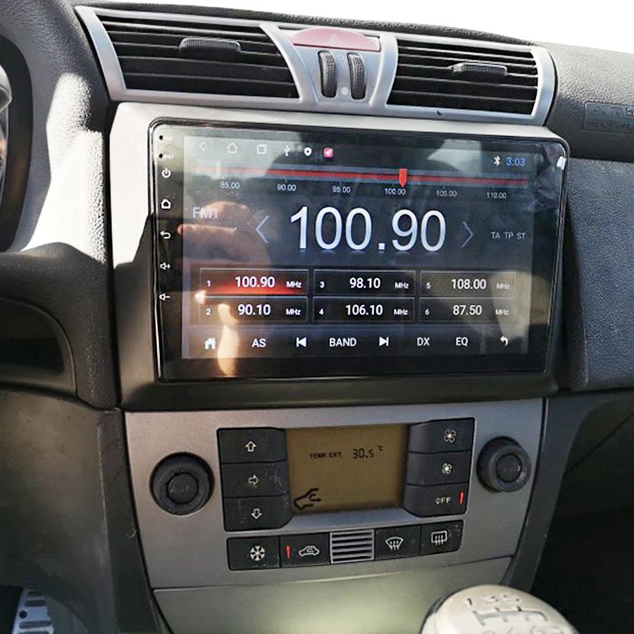 Fiat Stilo 2002-2010 CarPlay Android Auto 9'' GPS USB WI-FI Bluetooth 4G LTE + DAB+CAVETTERIA ORIGINALE+RETROCAMERA + 4 casse originali
