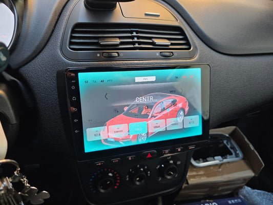 Autoradio per punto evo 9"- dal 2009 in poi- Android 13- 4GB RAM - 64 GB rom- Carplay/android auto wireless