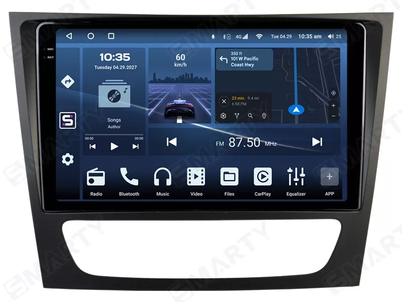 Mercedes CLC 320 CarPlay+Android auto Wi-Fi -Bluetooth - Mascherina Inclusa - Autoradio 2 Din Carplay / Stereo Touch  | Navigatore GPS + Bluetooth + Wifi